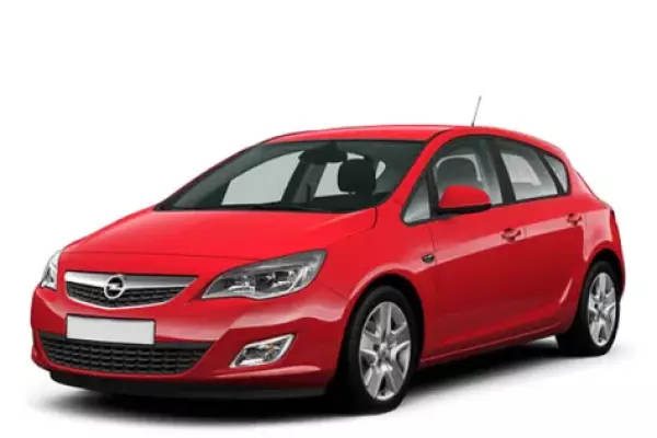 Opel Astra for rent in Bulgaria