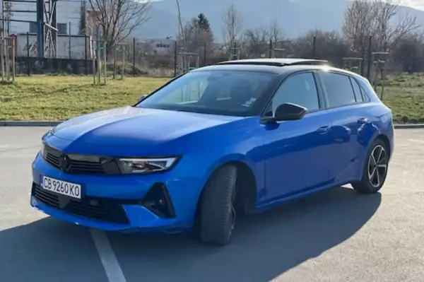 Opel Astra for rent in Burgas