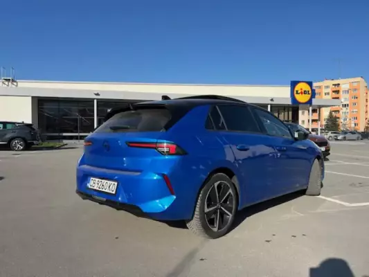 Opel Astra for rent in Varna