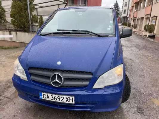Mercedes Vito for rent in Bulgaria